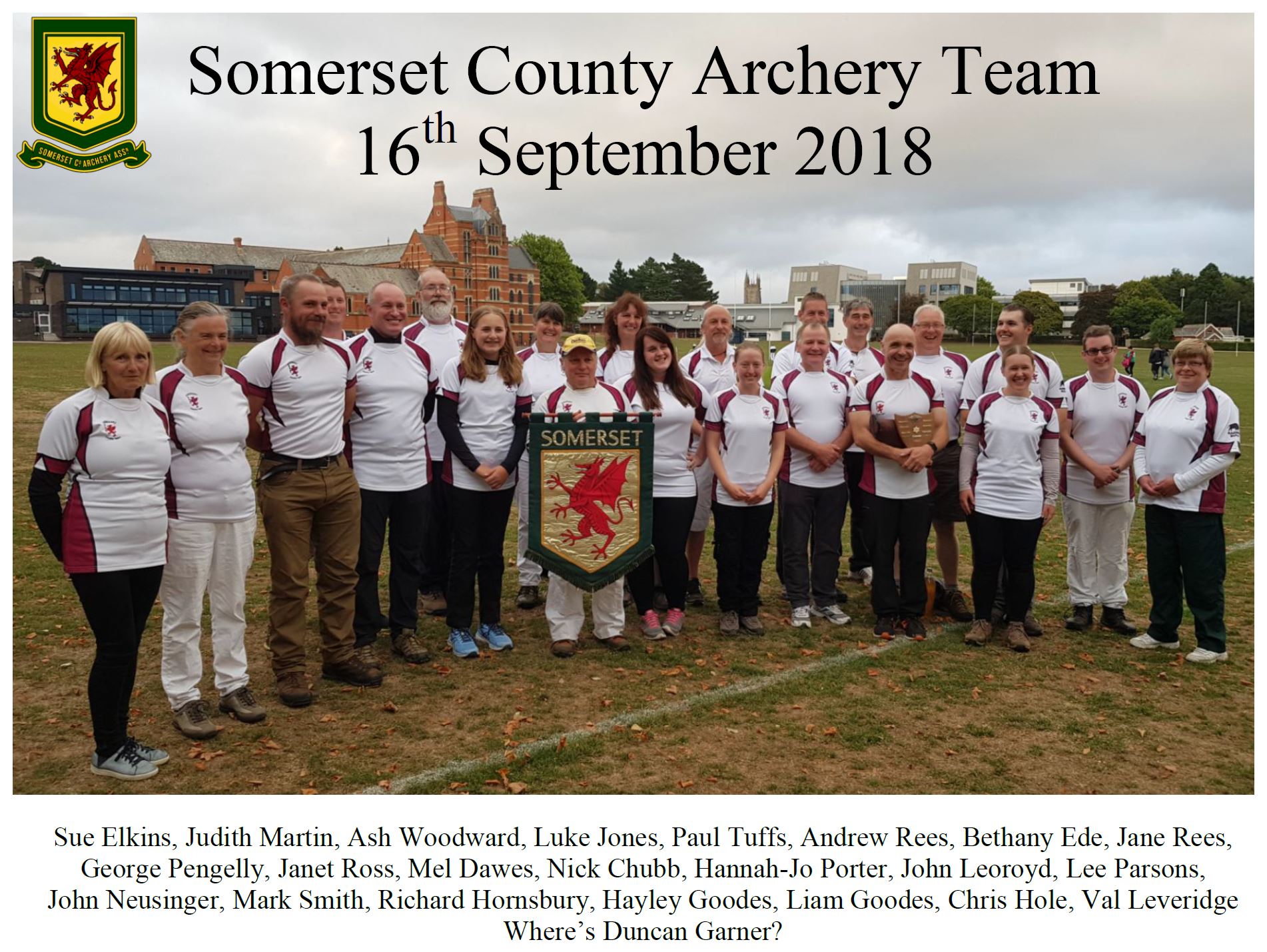 SCAA Senior County Team 2018